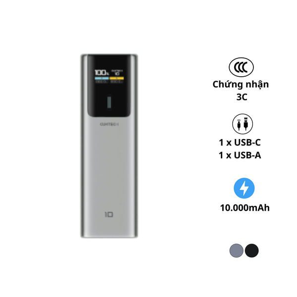 Pin sạc dự phòng 15000mAh Cuktech PB150P 150W