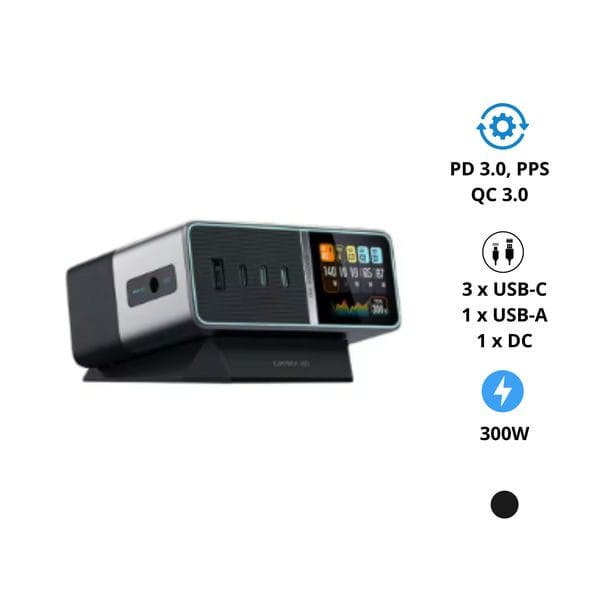 Trạm sạc để bàn 300W CUKTECH 30 Ultra TA3005U