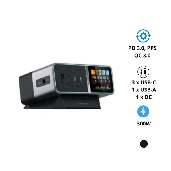 Trạm sạc để bàn 300W CUKTECH 30 Ultra TA3005U