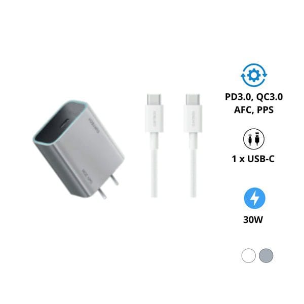 Củ sạc nhanh GaN3 30W CUKTECH A18C