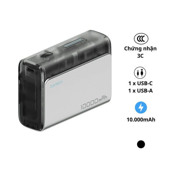 Pin sạc dự phòng 10000mAh CUKTECH PB100S