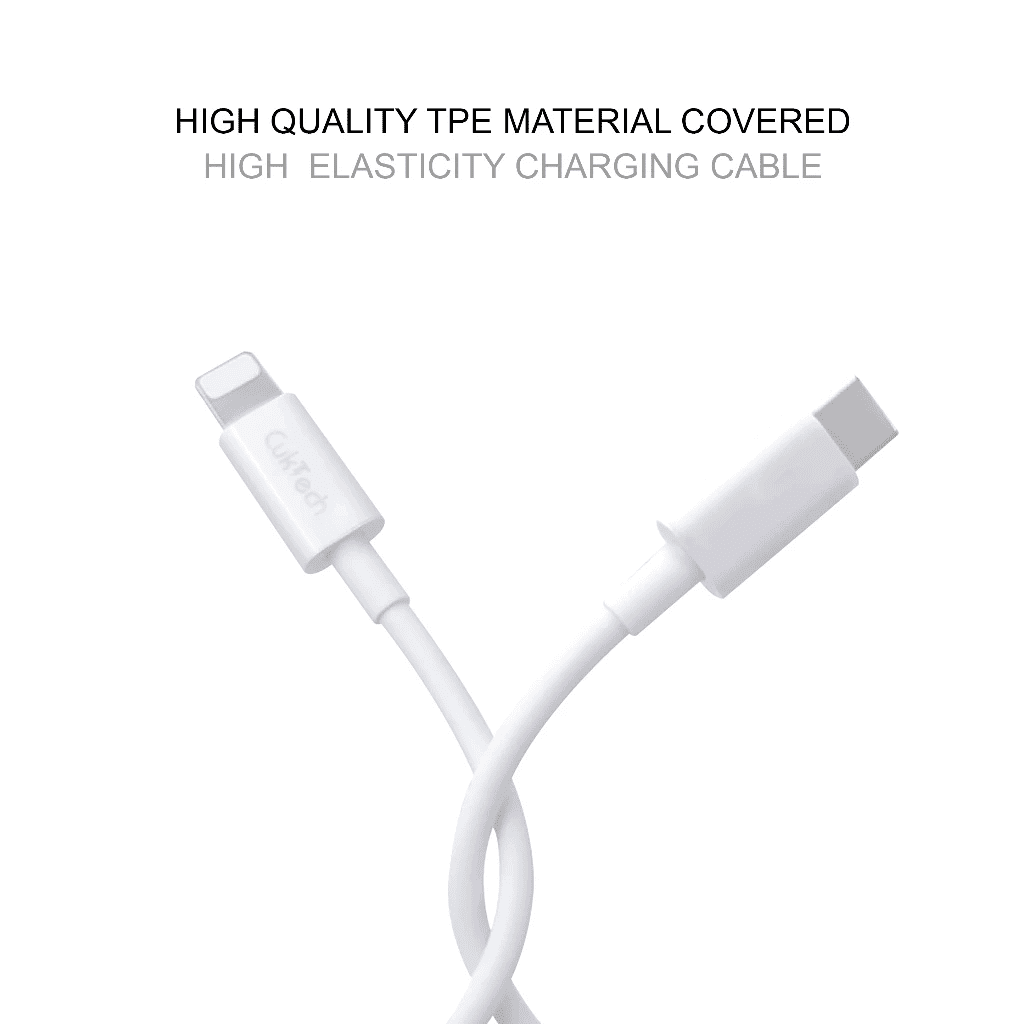 Cáp Sạc Nhanh iPhone 1m CUKTECH KLC-5497 6 Cáp Sạc Nhanh iPhone 1m CUKTECH KLC-5497 - Ảnh 6
