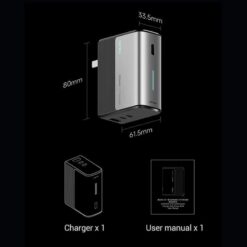 Củ sạc kiêm pin dự phòng 5000mAh CUKTECH BA651