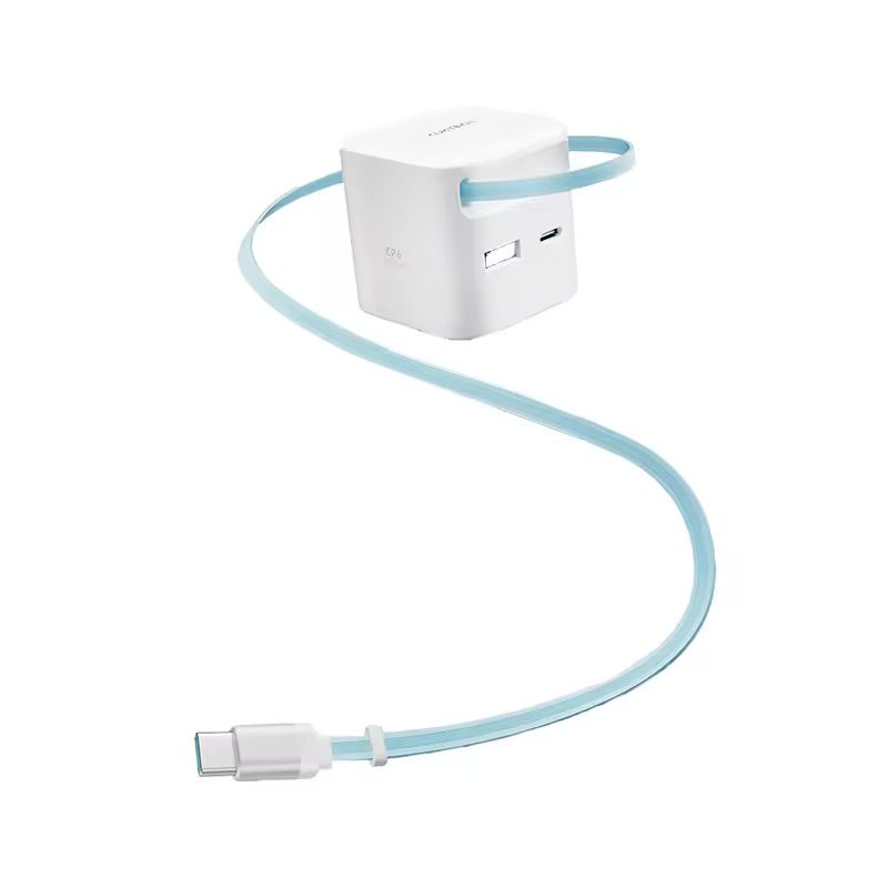 CUKTECH AD653W Củ sạc mini có cáp thu gọn 67W 1 CUKTECH AD653W Củ sạc mini có cáp thu gọn 67W