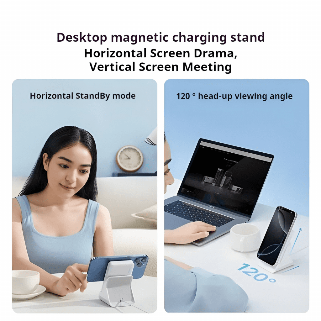 Sạc Dự Phòng Không Dây Đa Năng Cuktech WPB100N 10000mAh