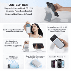 Sạc Dự Phòng Không Dây Đa Năng Cuktech WPB100N 10000mAh