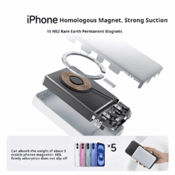 Sạc Dự Phòng Không Dây Đa Năng Cuktech WPB100N 10000mAh