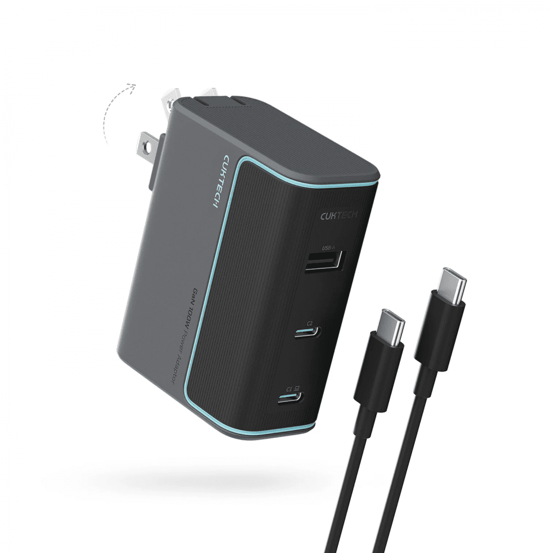Bộ Sạc Nhanh GaN 100W CUKTECH AD1003 1 Bộ Sạc Nhanh GaN 100W CUKTECH AD1003