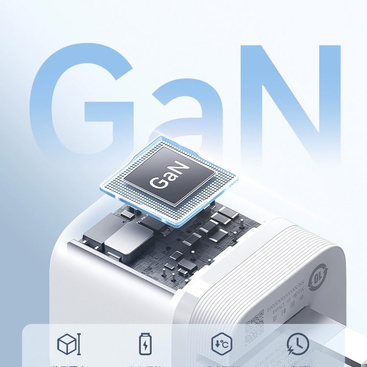 CUKTECH AC301 củ sạc mini GaN 40W 3 CUKTECH AC301 củ sạc mini GaN 40W - Ảnh 3