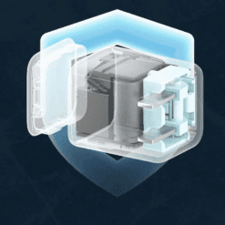 Sạc nhanh trong suốt nhỏ gọn Cuktech AD301N