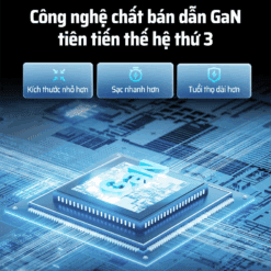 Sạc nhanh trong suốt nhỏ gọn Cuktech AD301N