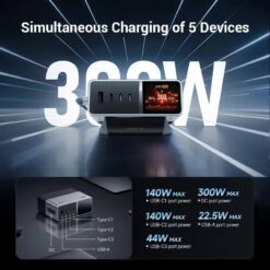 Trạm sạc để bàn 300W CUKTECH 30 Ultra TA3005U