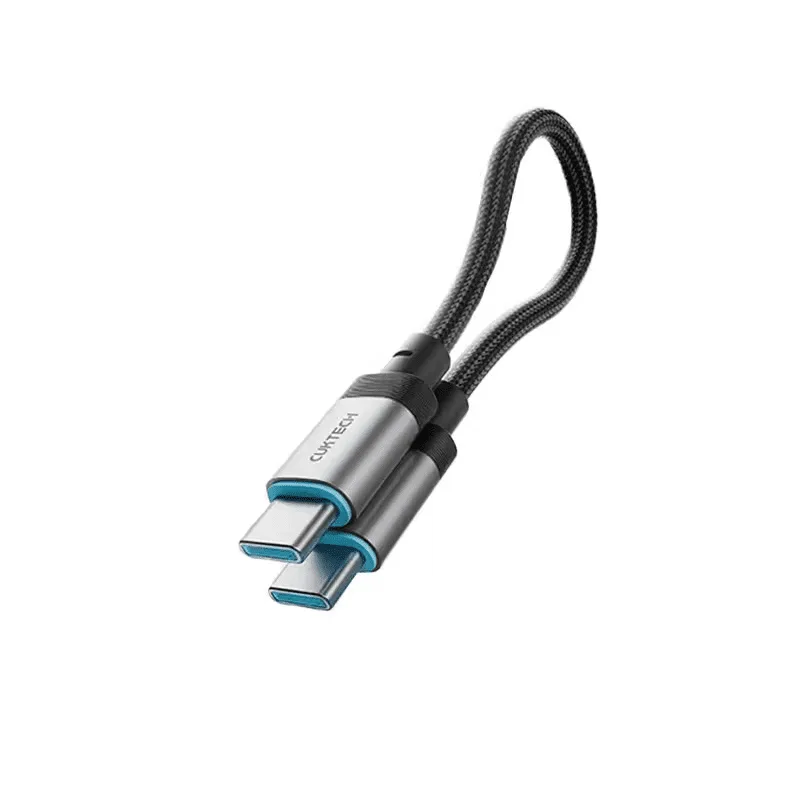 Cáp type-C 15cm 240W Cuktech CTC615S