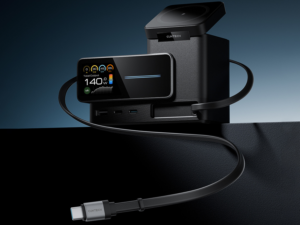 Cuktech ra mắt bộ sạc bàn Cuktech 15 Super Charging Station: Sạc nhanh 140W, có sạc không dây kép - Cuktech Việt Nam