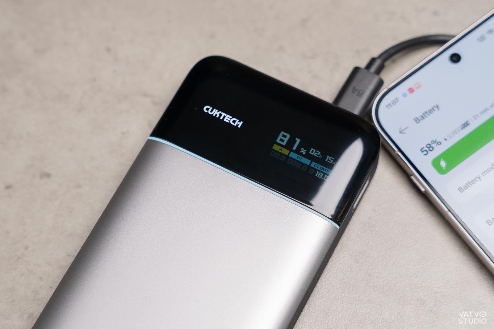 Không chỉ điện thoại, pin dự phòng giờ cũng có chuẩn Silicon-Carbon: Cuktech 15 Air 15.000mAh - Cuktech Việt Nam