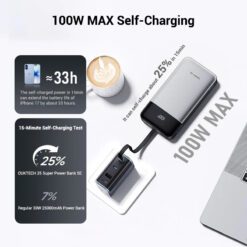 Pin sạc dự phòng Cuktech LPB252N 25000mAh 120W
