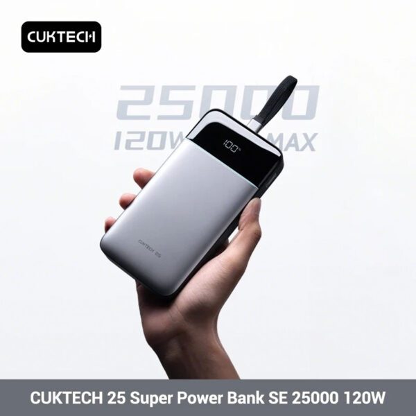 Pin sạc dự phòng Cuktech LPB252N 25000mAh 120W