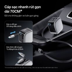 Tẩu sạc nhanh ô tô Cuktech CC903P