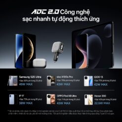 Tẩu sạc nhanh ô tô Cuktech CC903P