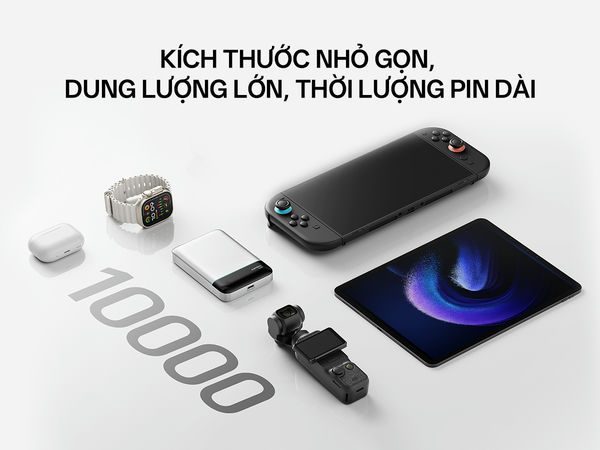 Sạc dự phòng 3C Cuktech