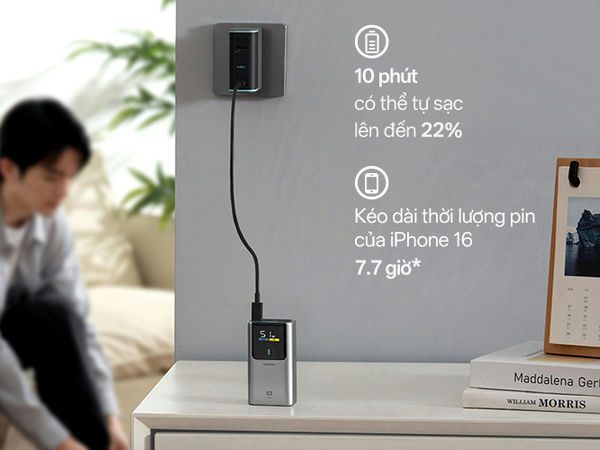 Chọn sạc dự phòng 3C Cuktech 10000mAh hay 20000mAh? 2 Sạc dự phòng 3C