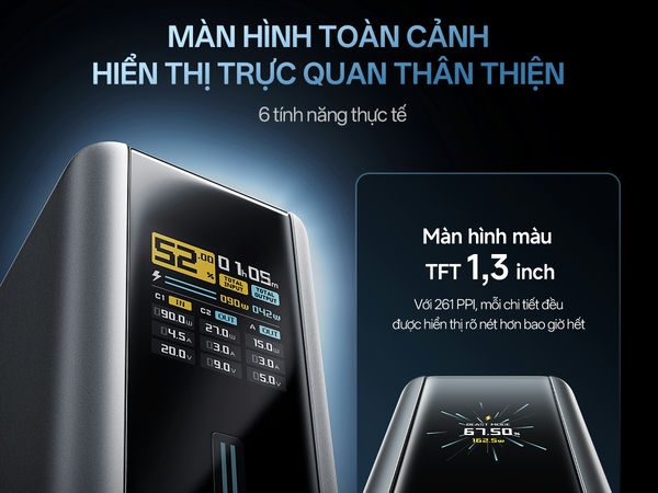 Review sạc dự phòng 3C Cuktech: Sạc nhanh chuẩn Power Delivery 3 Sạc dự phòng 3C